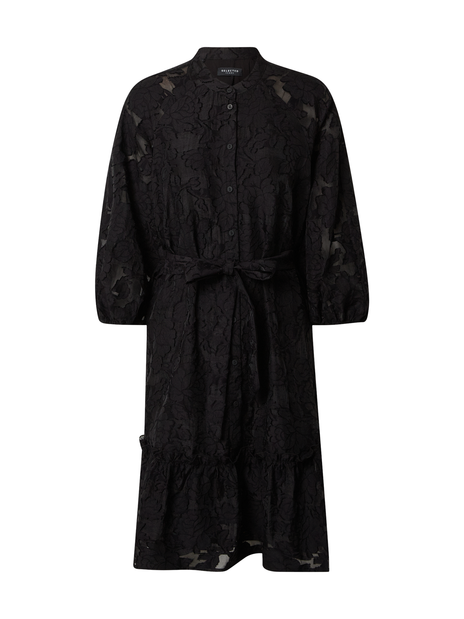 EsjLU Odzież SELECTED FEMME Sukienka w kolorze Czarnym 