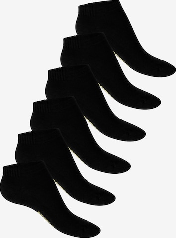 footstar Ankle Socks 'Comfort' in Black: front
