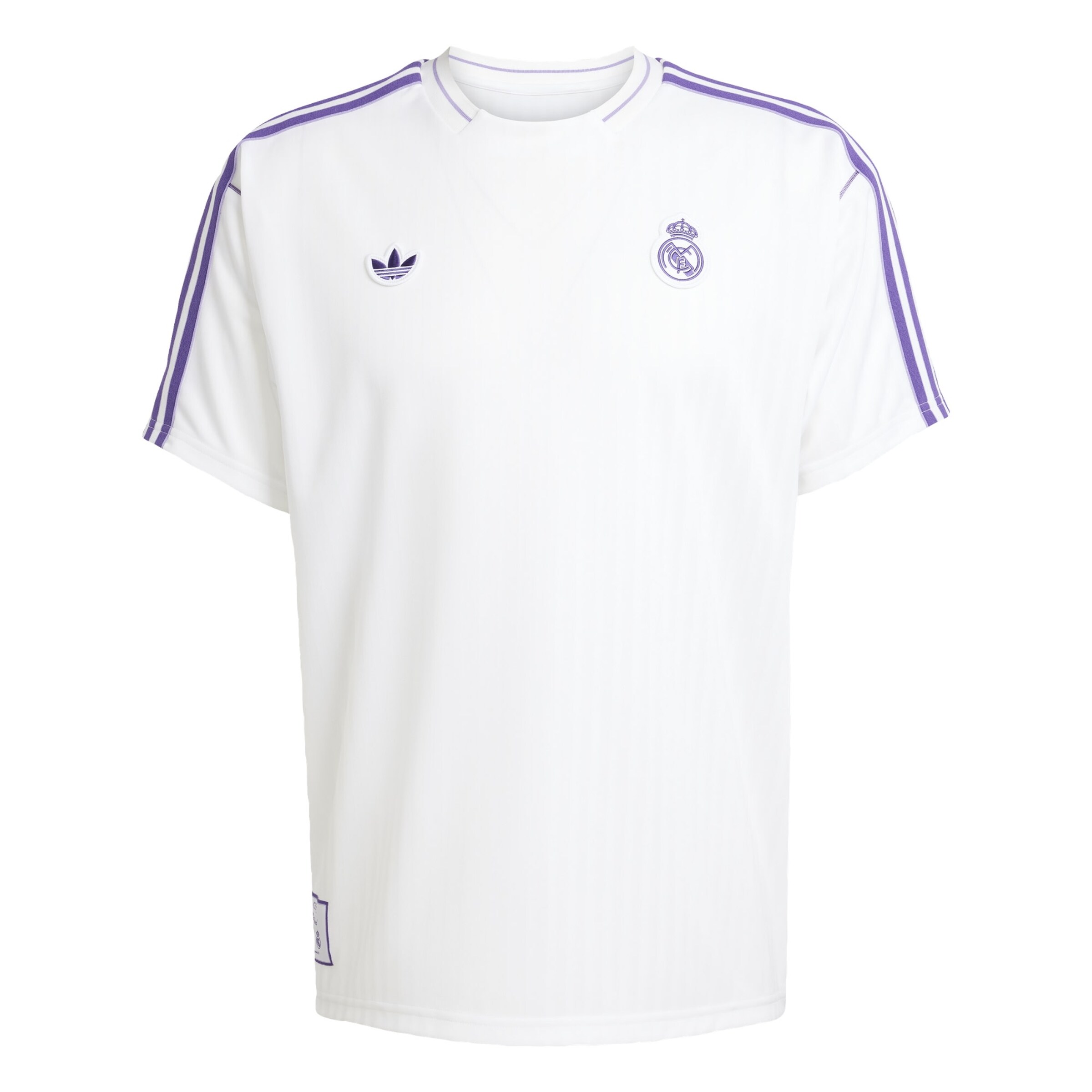 ADIDAS PERFORMANCE Funktionsshirt 'Real Madrid Terrace Icons' in Weiß: Vorderseite