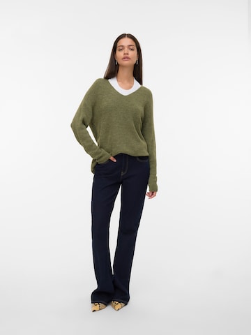 žalia VERO MODA Megztinis 'VMLefile'
