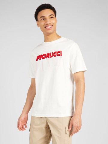 Fiorucci - Camiseta en blanco: frente