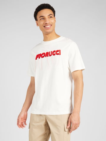 Fiorucci Тениска в бяло: отпред