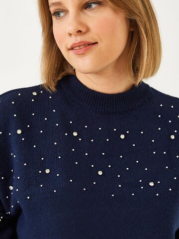 Pull-over 'Pullover' Bianco Lucci en bleu