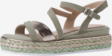 MARCO TOZZI by GUIDO MARIA KRETSCHMER Strap sandal in Green: front