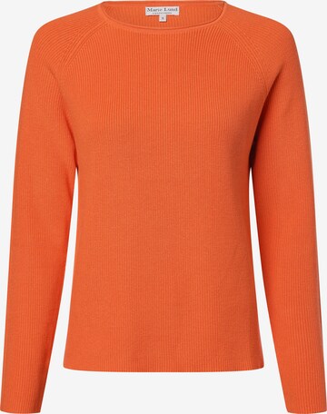 Pull-over Marie Lund en orange : devant