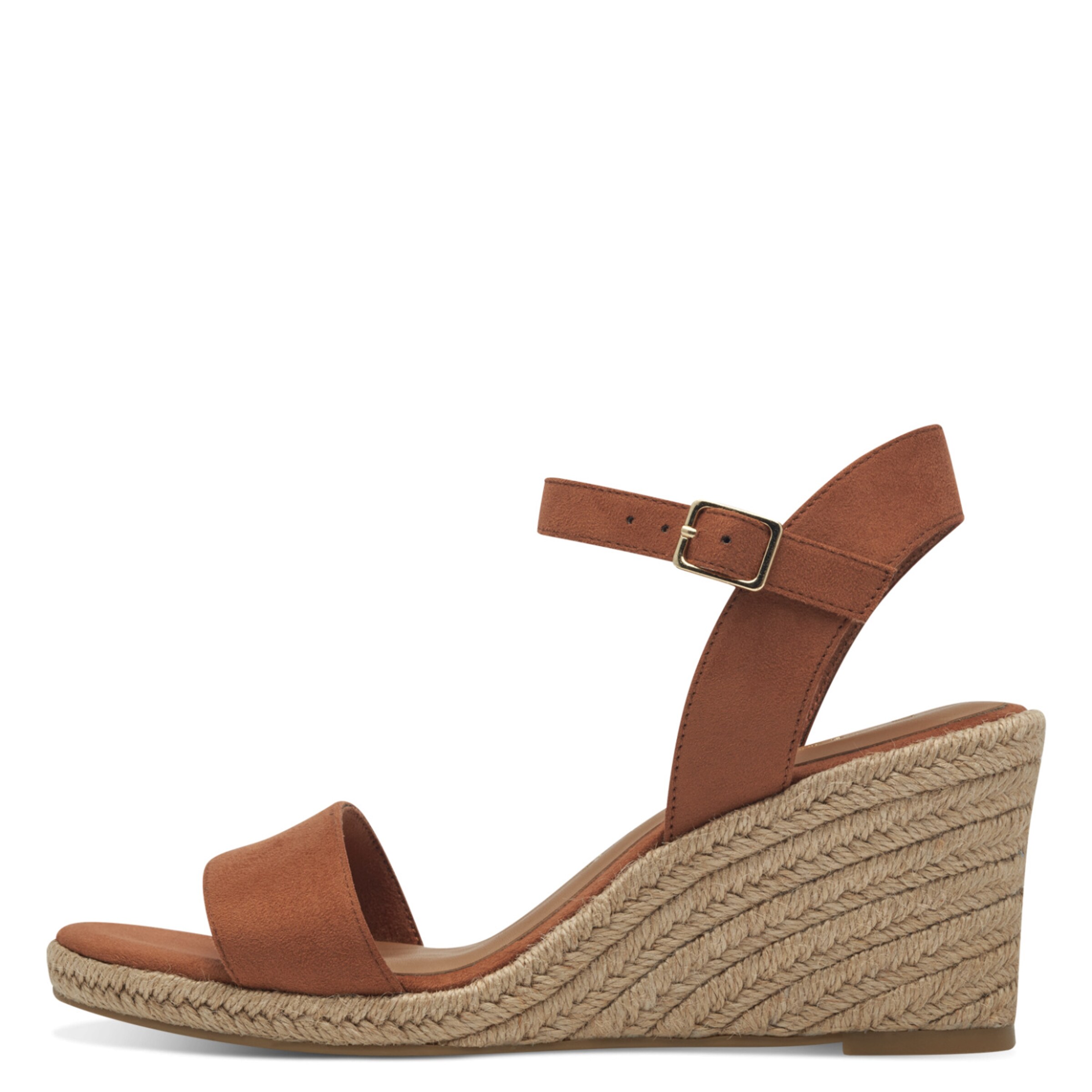 Tamaris Sandały z rzemykami w kolorze brązowy