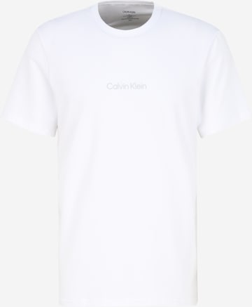 T-Shirt Calvin Klein Underwear en blanc : devant