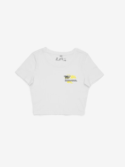 ABOUT YOU DROP Shirt 'Skill' in White, Item view