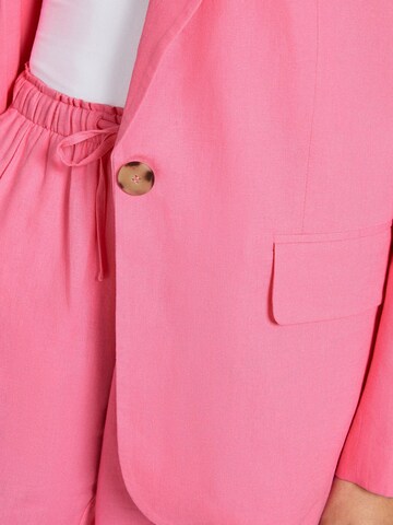 Blazer Bershka en rose