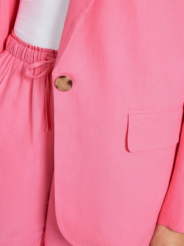 Blazer Bershka en rose