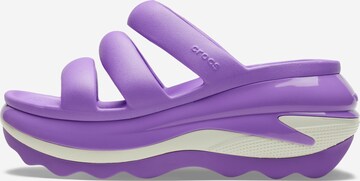 Crocs Klapki 'Mega Crush' w kolorze fioletowy: przód