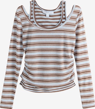 Next - Camiseta en azul: frente