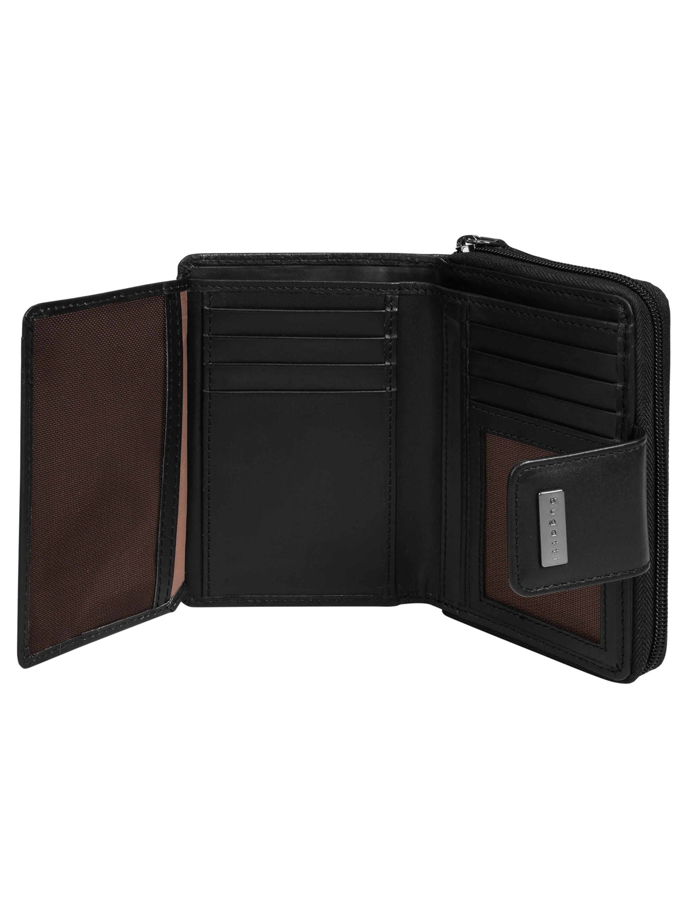 bugatti Wallet 'SINA' in Black