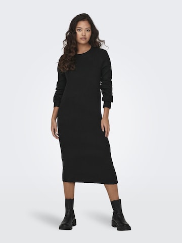 JDY Knitted dress 'Rue' in Black: front