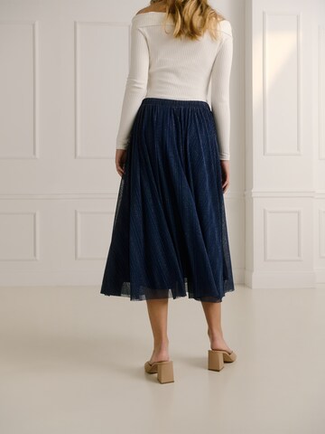 Guido Maria Kretschmer Women Skirt 'Maribell' in Blue