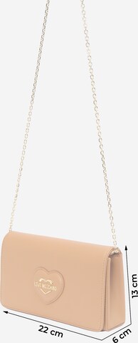 Love Moschino Clutch 'Smart Daily' in Brown