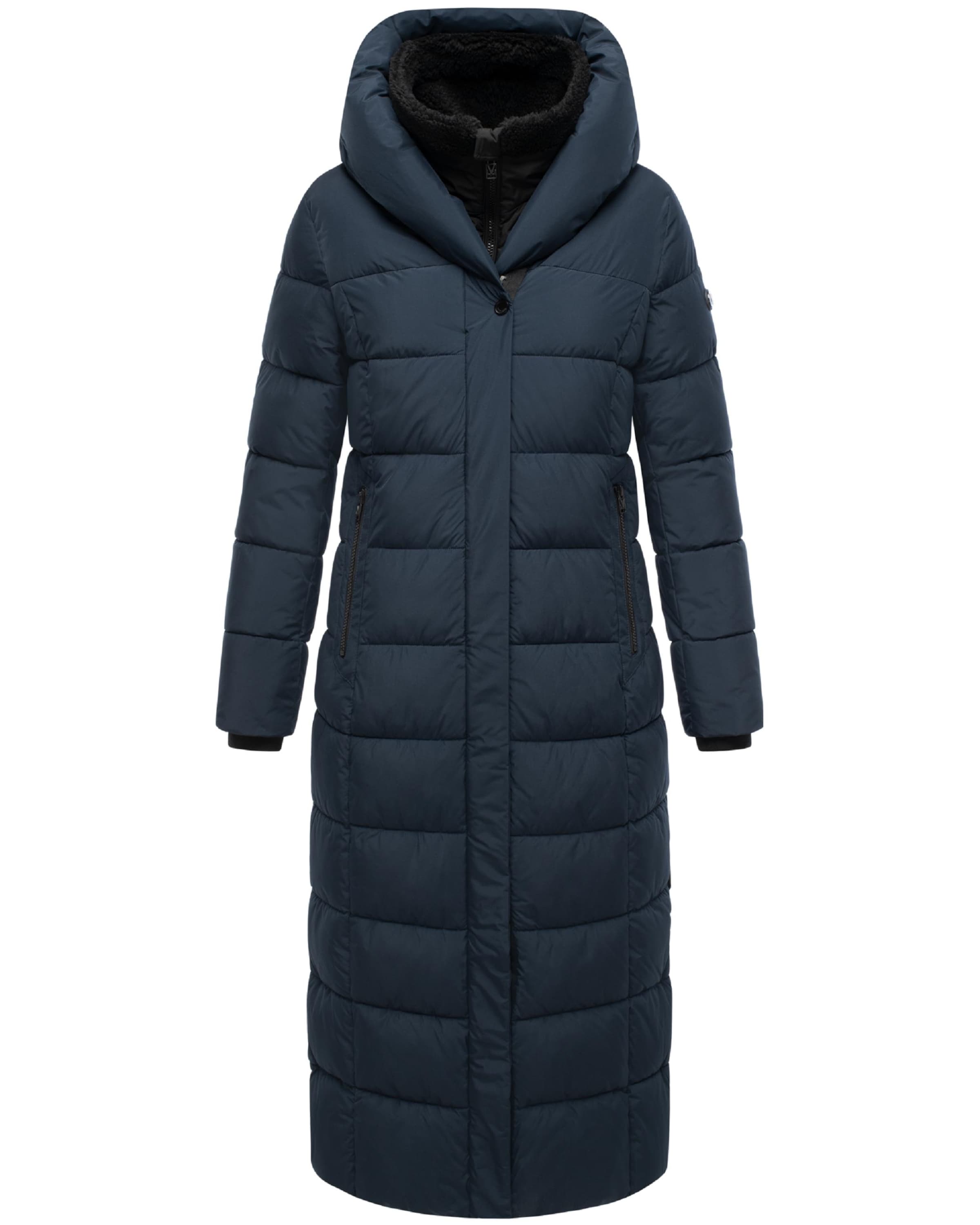 MARIKOO Χειμερινό παλτό 'Pakoraa 16' σε μπλε: μπροστά