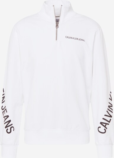 Calvin Klein Jeans Pullover in schwarz / weiß, Produktansicht