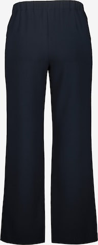 Ulla Popken Wide Leg Hose in Blau