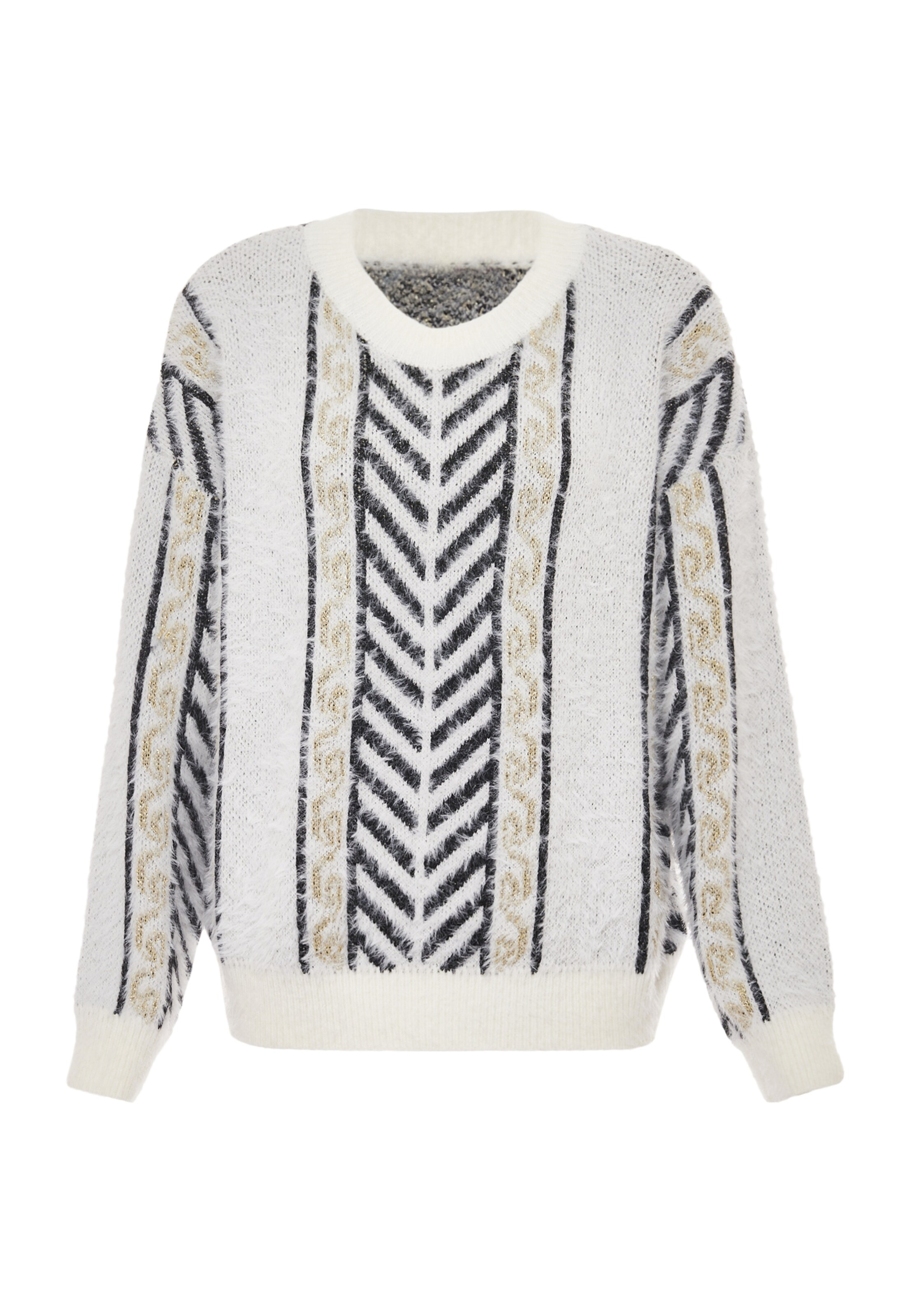 ebeeza Свитер в Белый: спереди