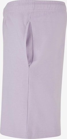 Urban Classics Regular Trousers in Purple