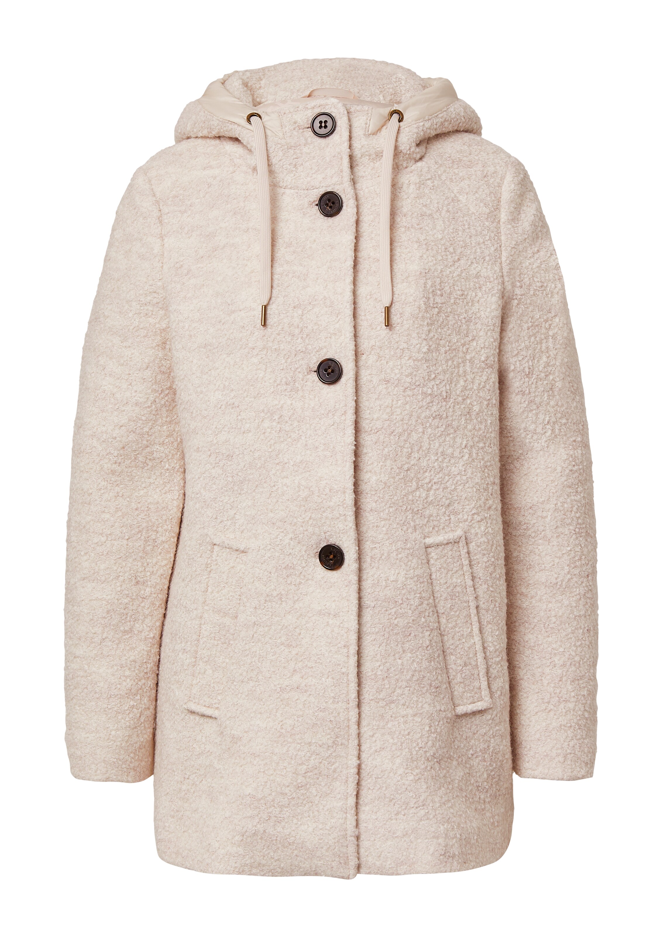 s.Oliver Tussenmantel in de kleur Crème, Productweergave