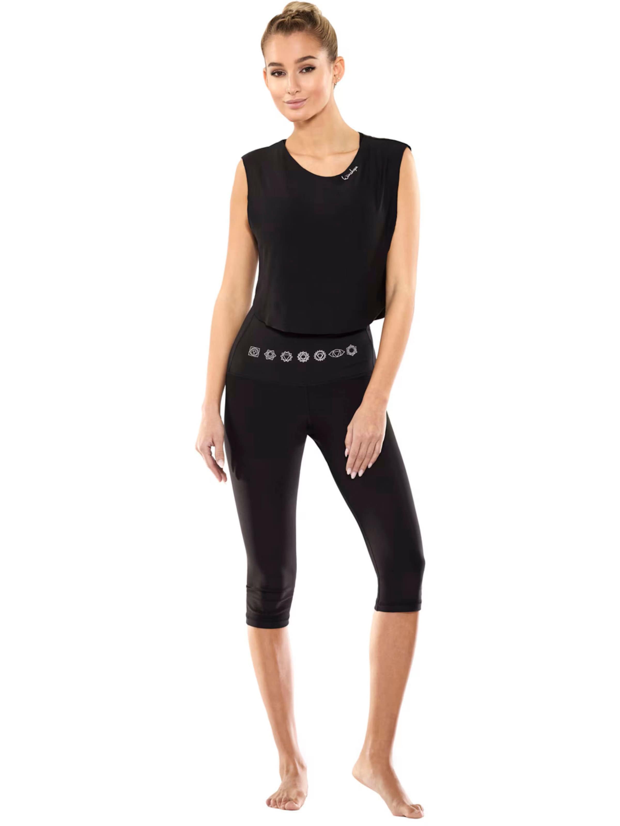 Winshape Športni top 'AET115LS' | črna barva