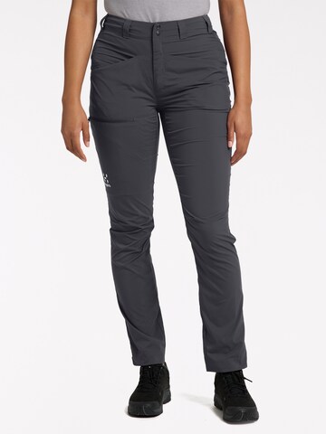 Haglöfs Regular Outdoor Pants 'Lite Standard' in Grey: front