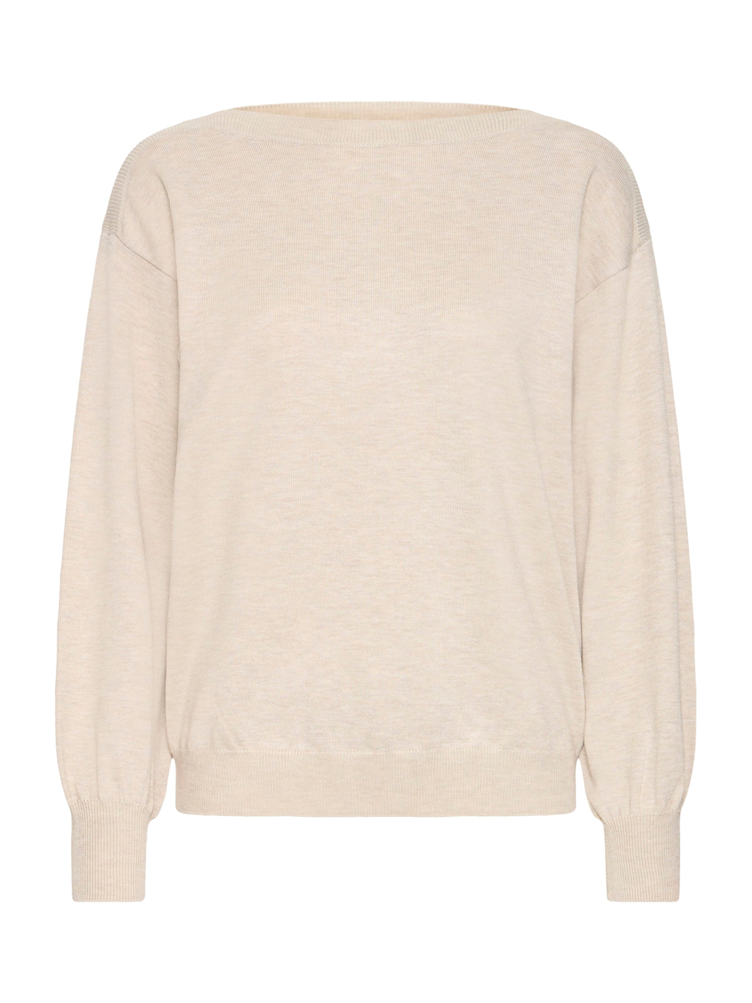 ICHI Sveter 'IHLULS' - Béžová: predná strana