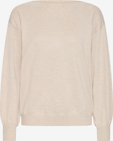 ICHI Svetr 'IHLULS' – béžová: přední strana