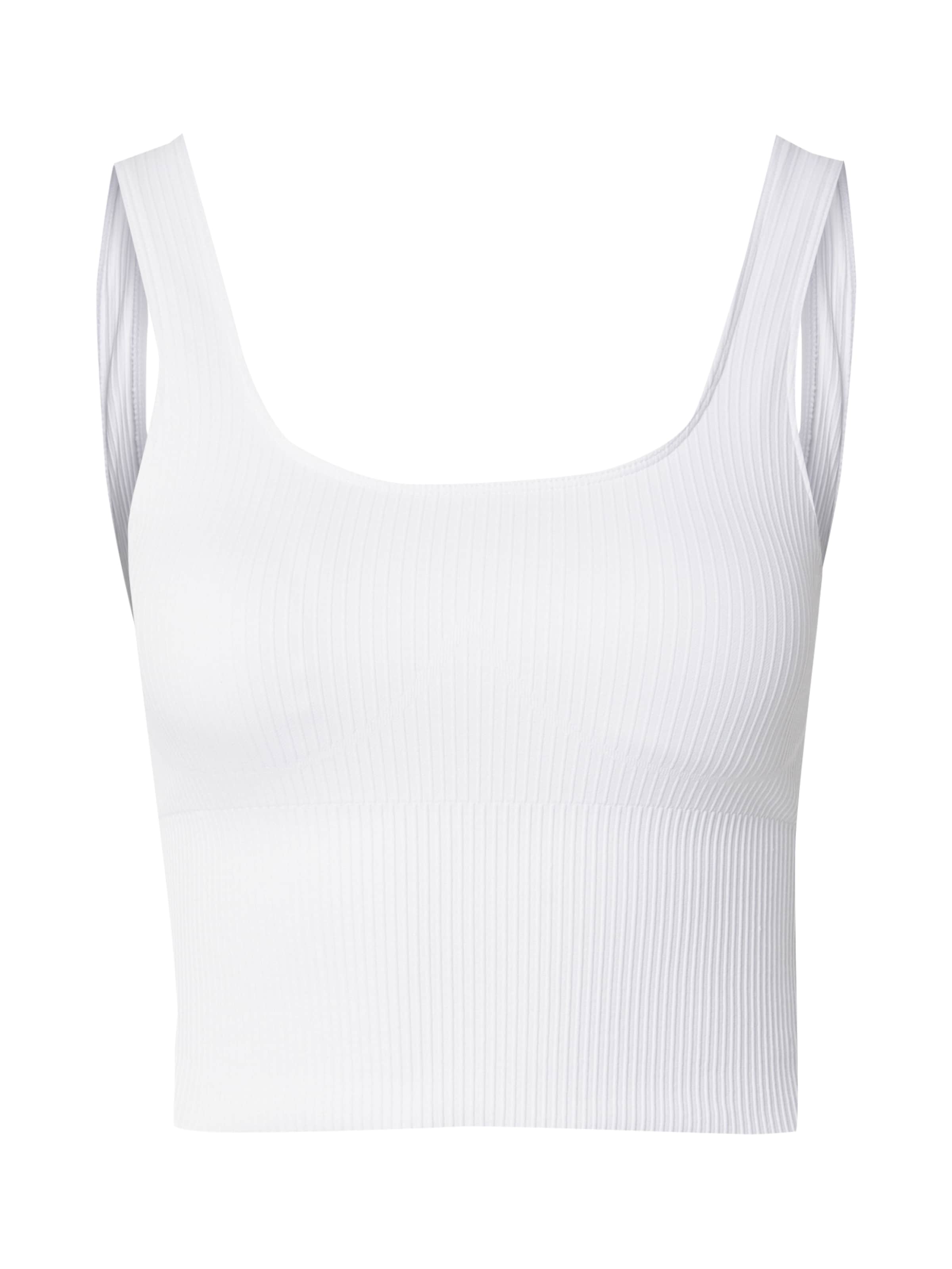 Aim'n Medium Support Αθλητικό σουτιέν σε λευκό: μπροστά