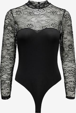 ONLY Shirtbody 'ONLSia' in Schwarz: Vorderseite