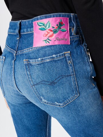 REPLAY Slimfit Jeans 'Marty' in Blauw