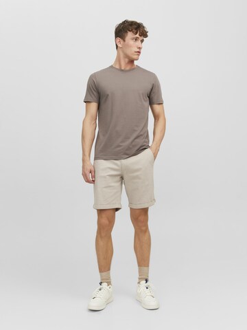 JACK & JONES Normální Chino kalhoty 'Fury' – šedá