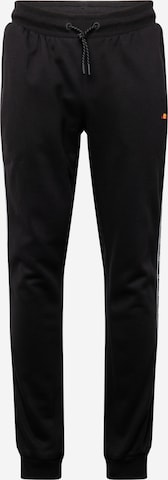 ELLESSE - Tapered Pantalón deportivo 'Reflexia' en negro: frente