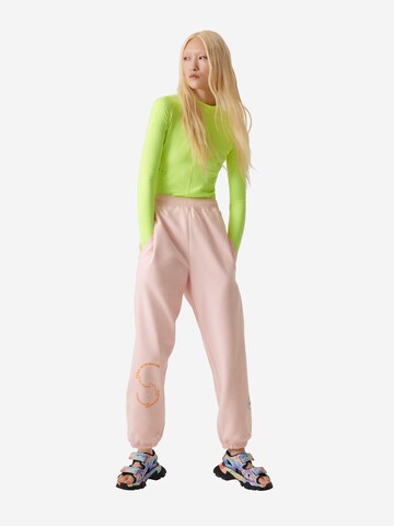 ADIDAS BY STELLA MCCARTNEY Tapered Urheiluhousut värissä vaaleanpunainen