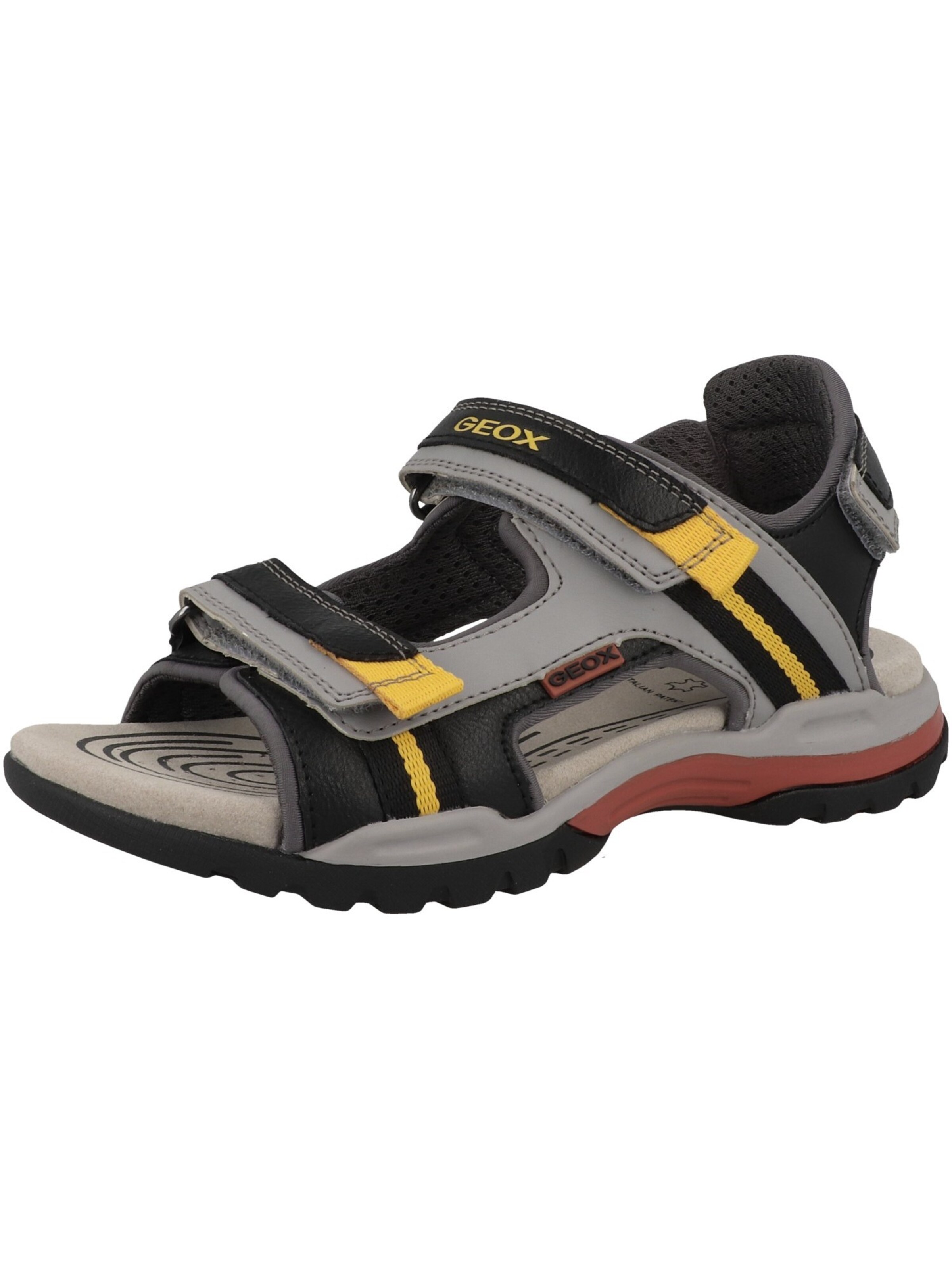 GEOX Open schoenen 'Borealis' in Zwart: voorkant