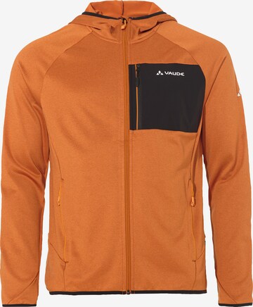 VAUDE Funktionsfleecejacke 'Tekoa II' in Orange: Vorderseite