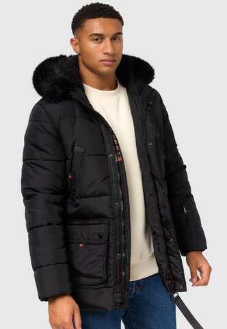 STONE HARBOUR Winterjacke 'Mironoo' in Schwarz