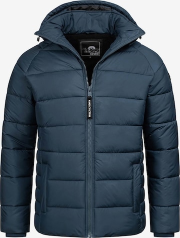 Arctic Seven Winterjacke in Blau: Vorderseite