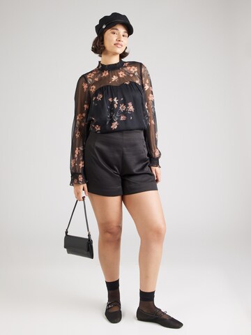 Vero Moda Curve Bluse in Schwarz