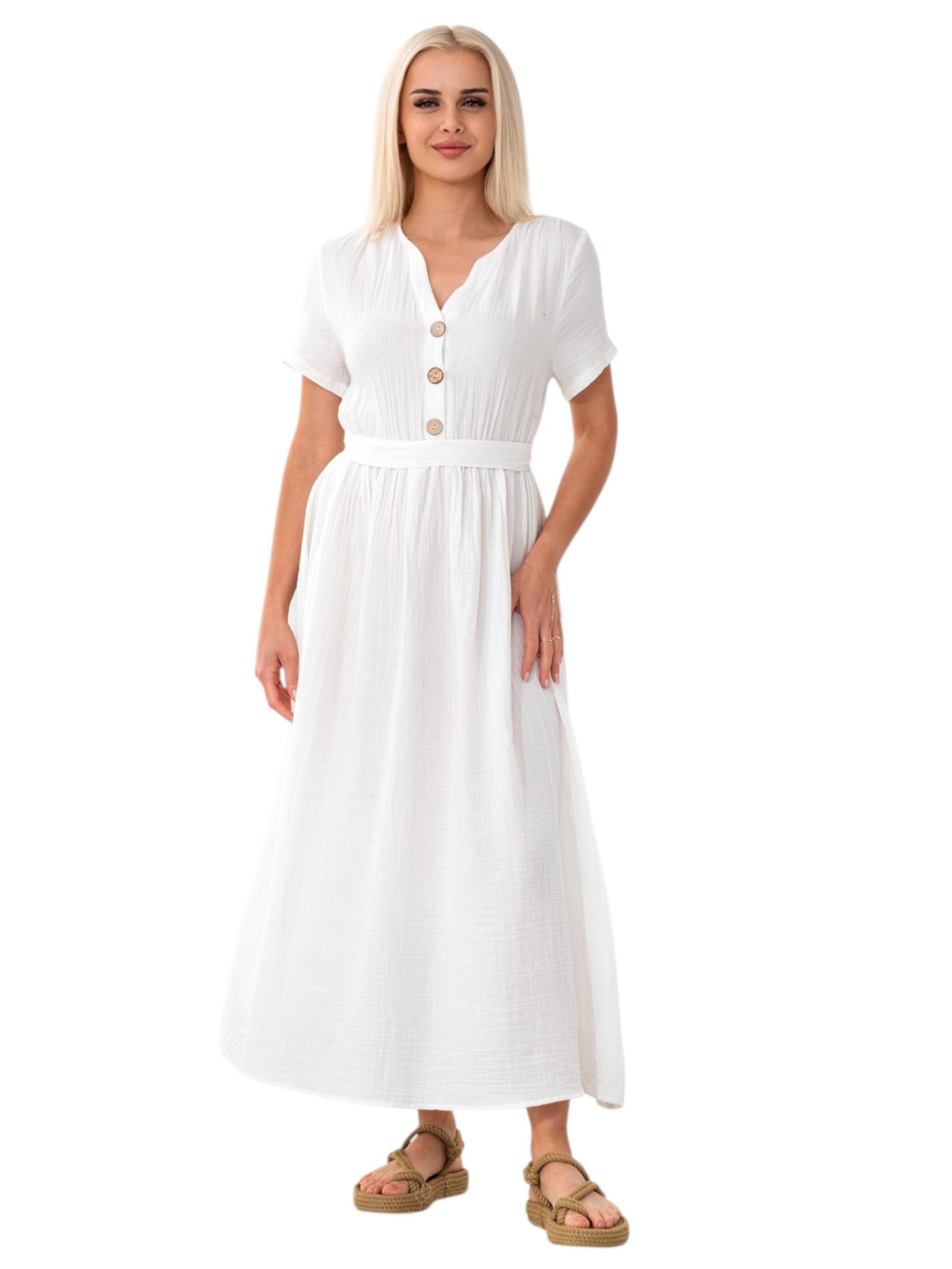 WENOR Sommerkjole 'MIRA' i hvid