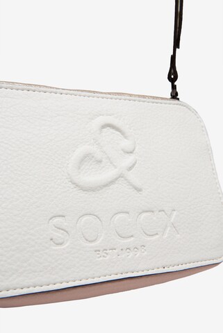 Soccx Umhängetasche in Weiß