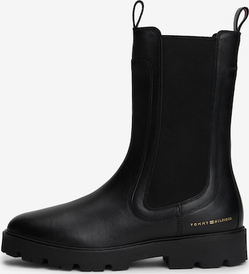 TOMMY HILFIGERChelsea čizme - crna boja: prednji dio