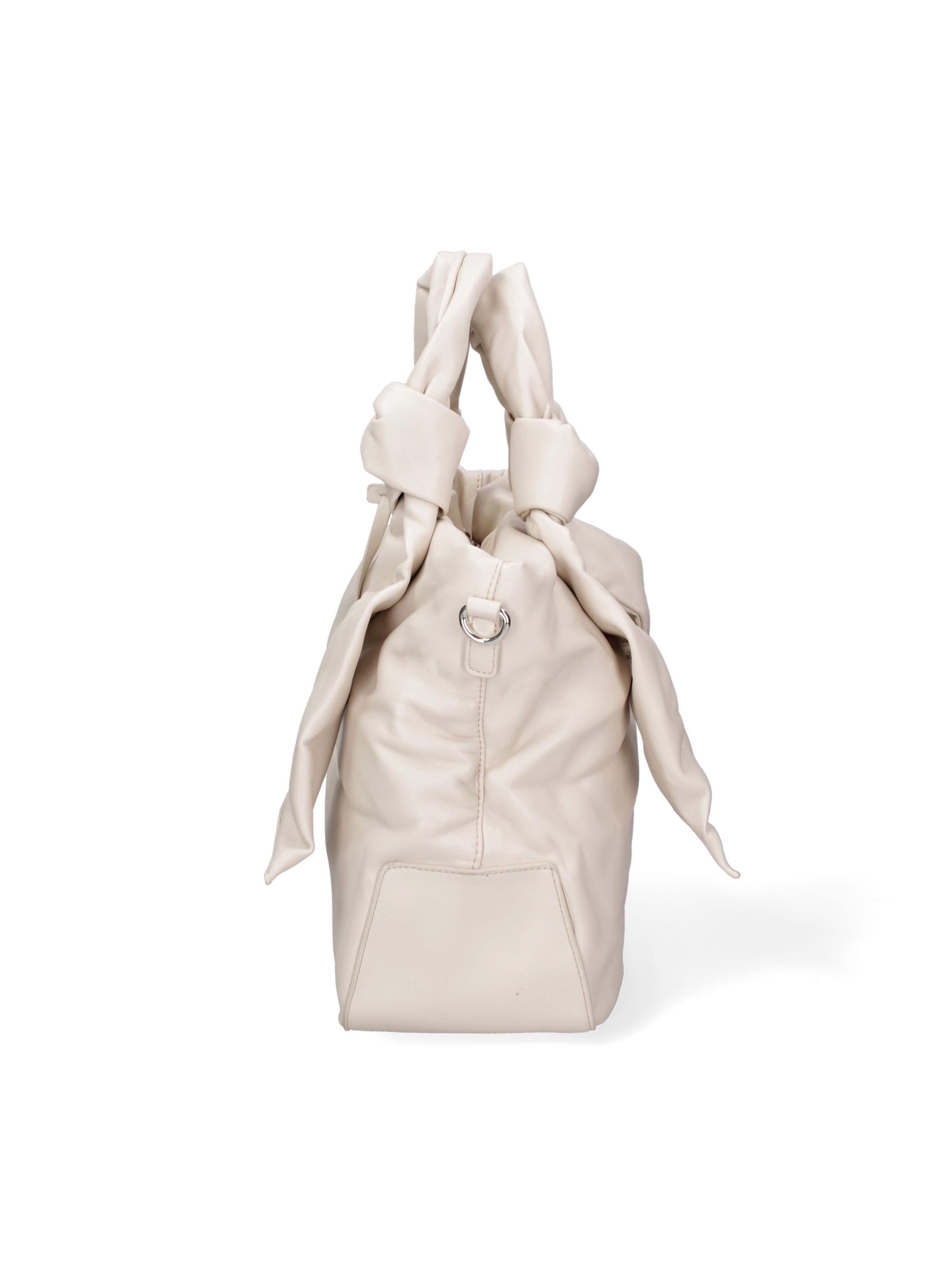 Shopper 'Borsa Shopper Donna Ecopelle con Zip e Tracolla Regolabile' di Diana&Co. in beige
