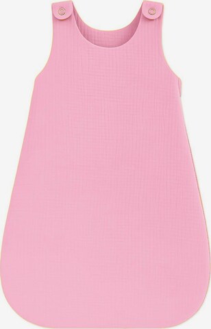 Sac de couchage 'Organic Cotton Summer Sleeping Bag' PAPATE en rose : devant