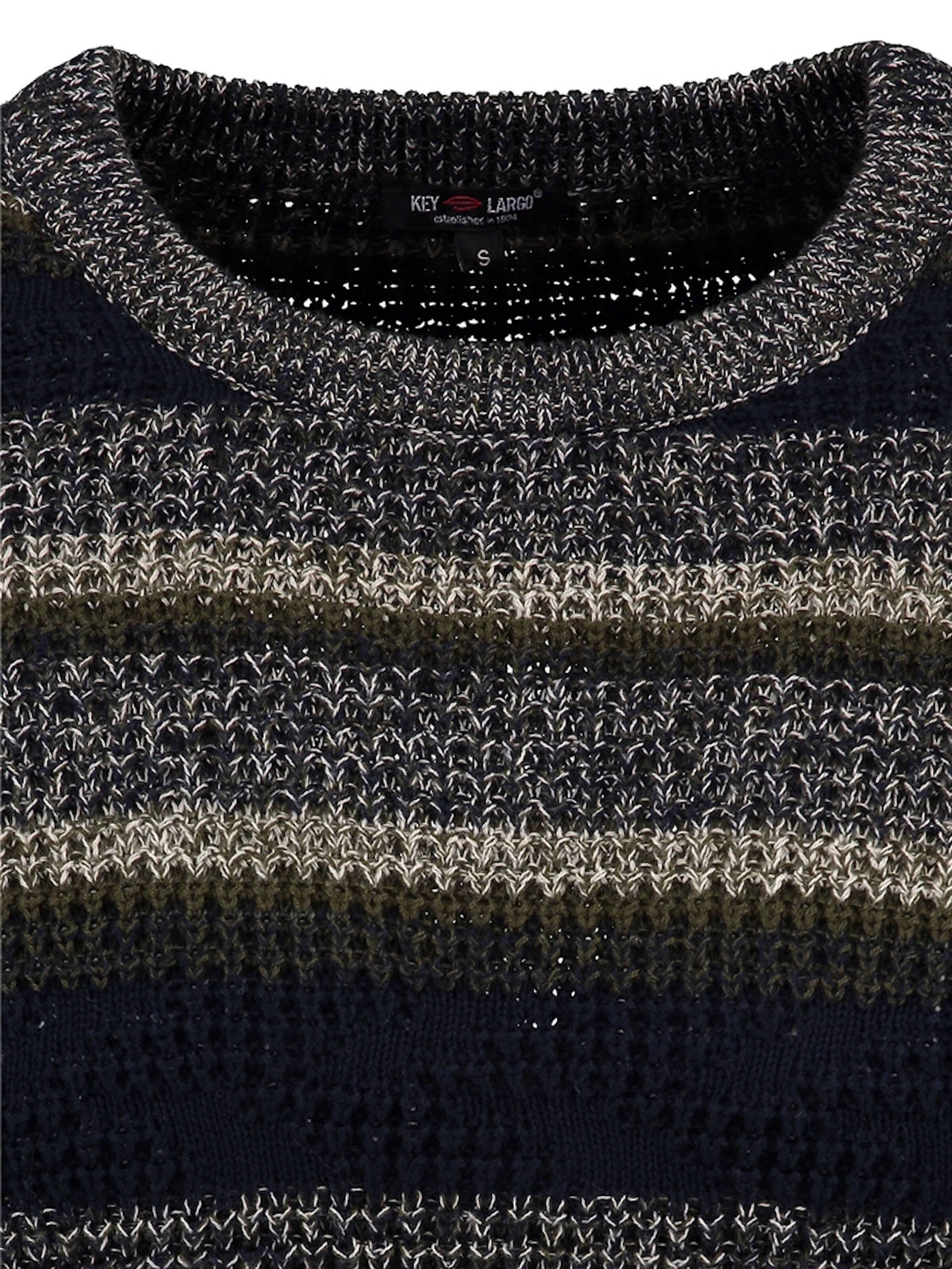 Key Largo Pullover 'Basel' i blå