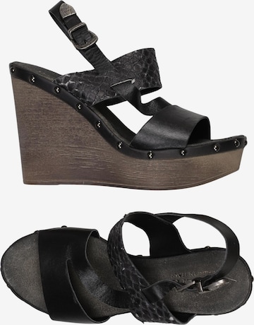 REPLAY Sandals & High-Heeled Sandals in 39 in Black: front