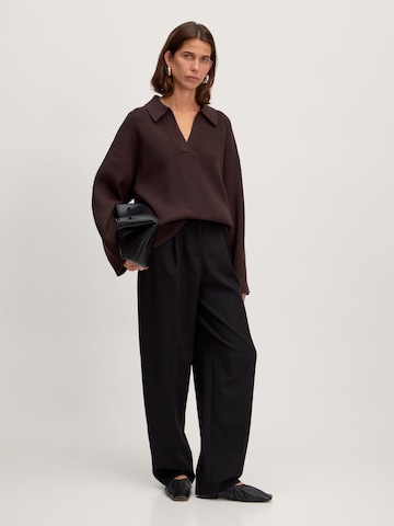 EDITED Sweater 'Taria' in Brown