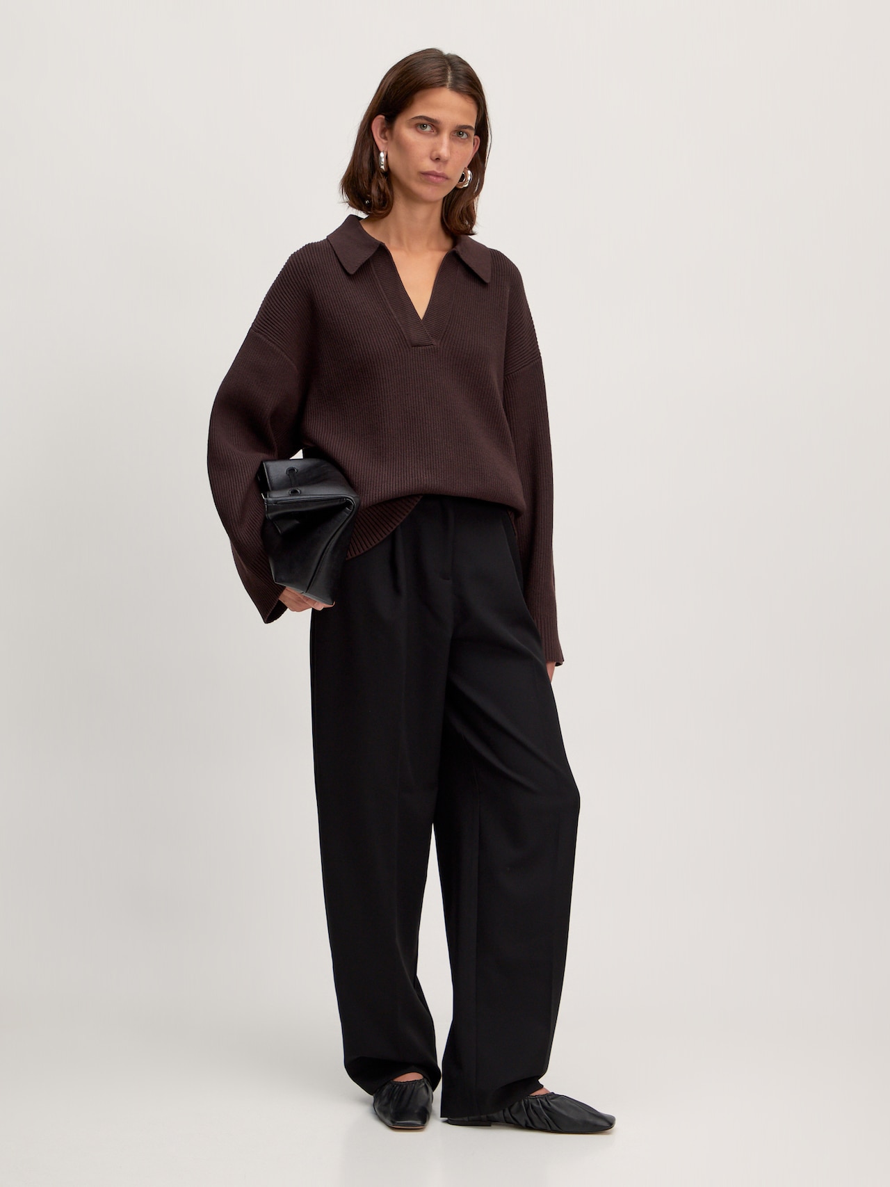 EDITED Produkte Pullover 'Taria' schoko